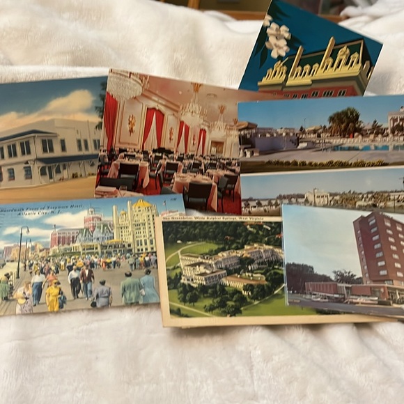 Hotel,motel postcards old, vintage, standard size, 2 c stamps, three cent stamps - Picture 4 of 5